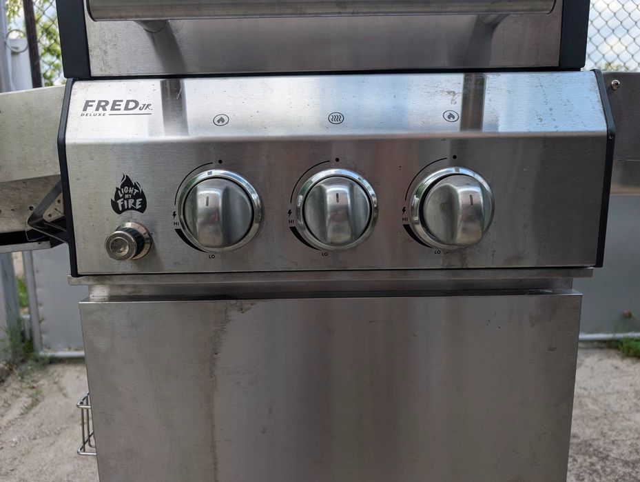 Газово Барбекю Burn Hard Fred Jr. Deluxe