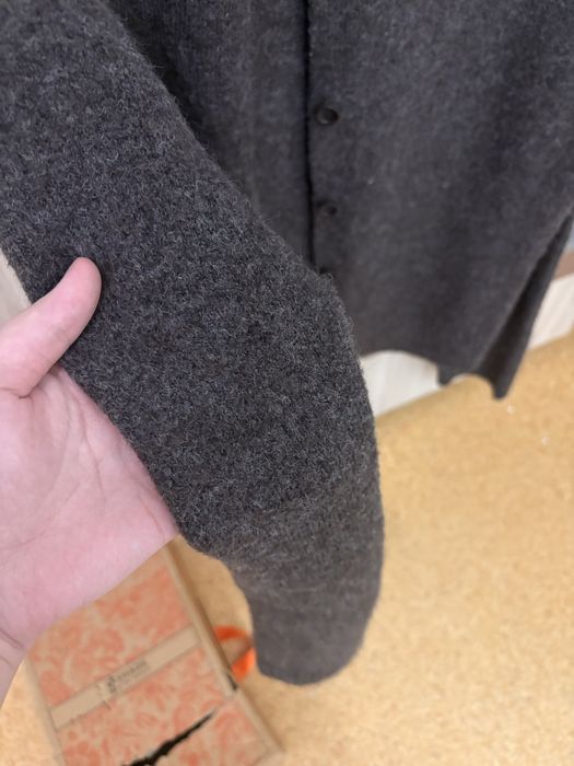 кардиган темно-коричневый