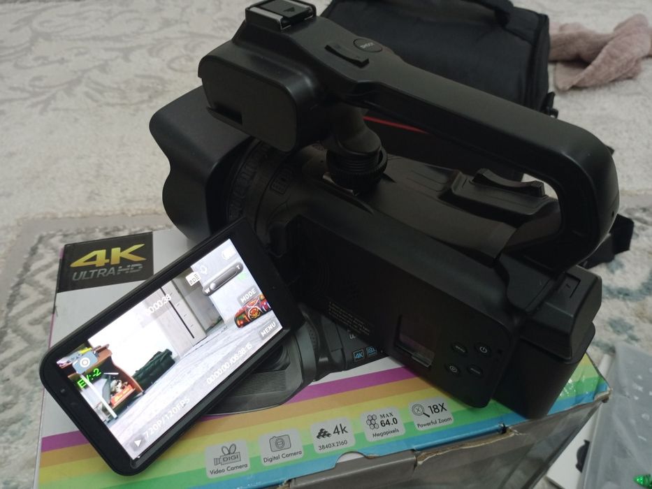 4K kamera новый каропкасымен