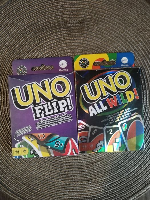 Игра UNO Flip - All Wild. Зомби котята