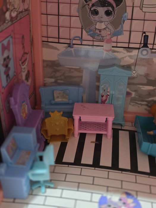 Кукольный домик 3 этажа