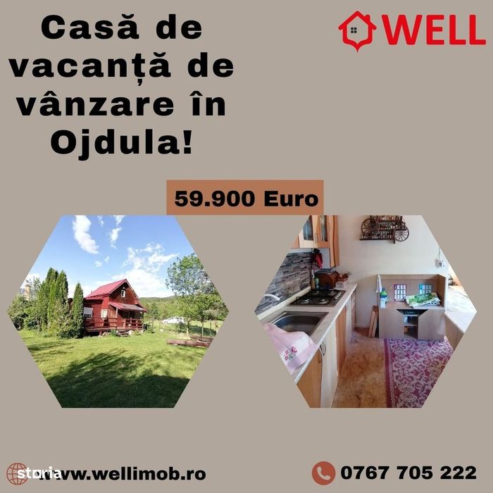 Casă de vacanță de vânzare în Ojdula!
