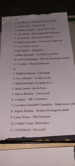 Role de magnetofon înregistrate