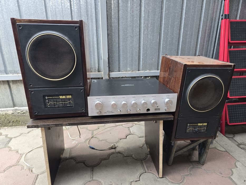 Продам аппаратуру с колонками.