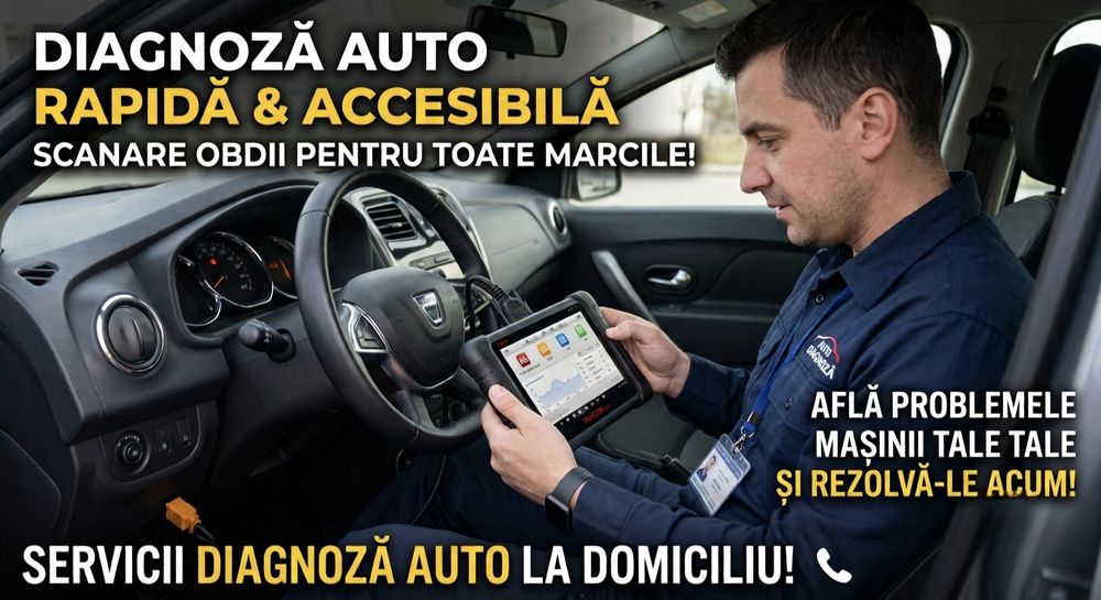 Diagnoză Auto / Scanare Erori OBD2 & Reparații / Piese la Comandă