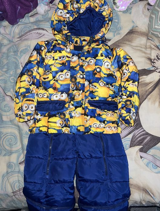 Отдам детский зимний комбинезон 62 см рост