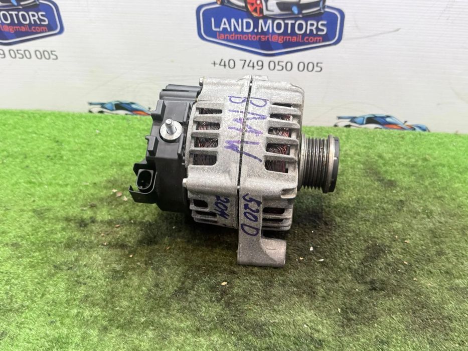 ALTERNATOR BMW SERIA 5 F10 F11 520D SE TOURING 2.0 DIESEL 2011 COD OEM 8507624 / 12318507625 / 8507625 / BREAK 2010-2017