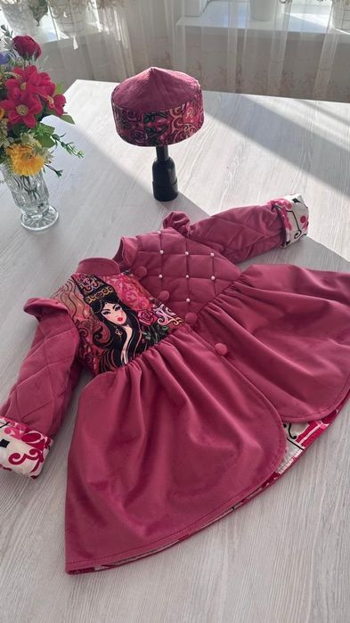 Детский Шапан ручеой работа