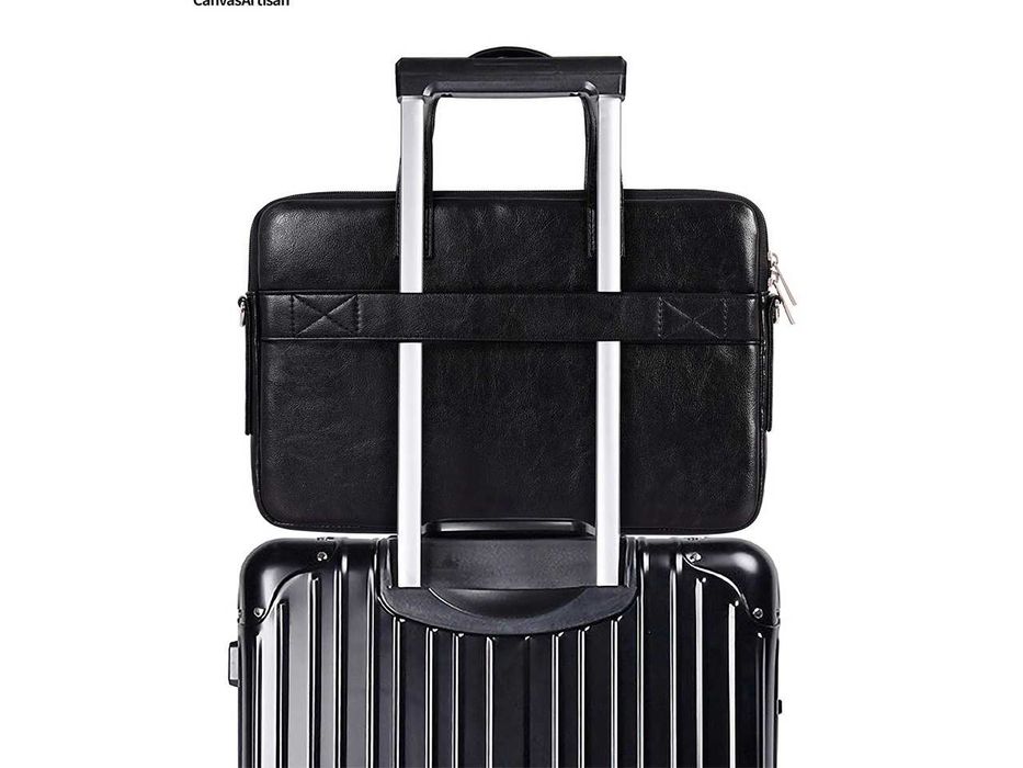 noutbuk sumka CanvasArtisan®️ 13.6″-15.6″ eko koja