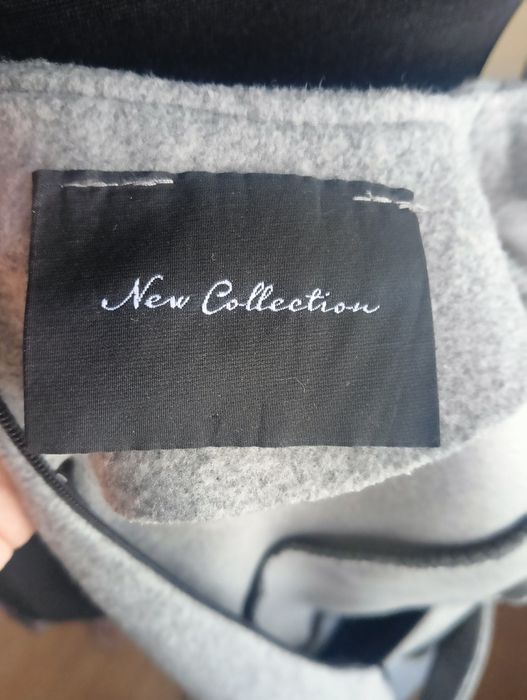 Платье теплое серое