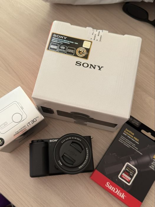 Sony zv e 10 полный комплект