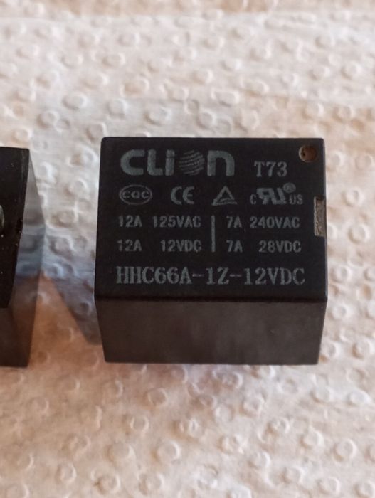 Реле новые 12 вольт