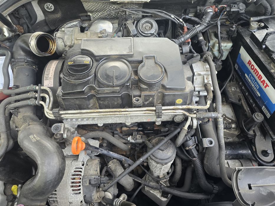 Motor passat b6 BMP la proba pe masina