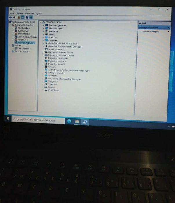 Notebook Acer Swift SF114-31series eMMC 64Gb stocare 4Gb rami
