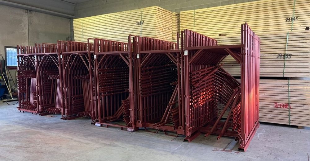 Schela metalica reconditionata, ca noua!