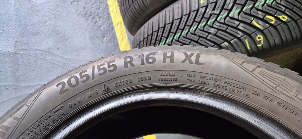 205 55 16 Michelin și Continental 4 anotimpuri