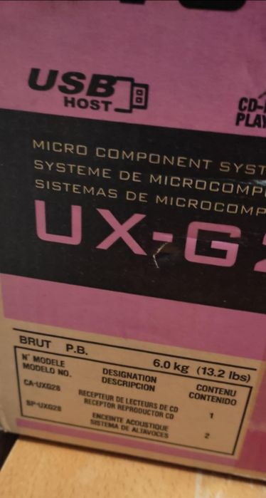 Ретро JVC музикална уредба*СD* MP3* Радио* Нова