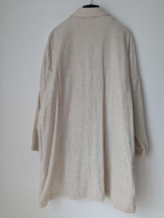 ZARA Sacou Oversized in, bumbac, vâscoză  L