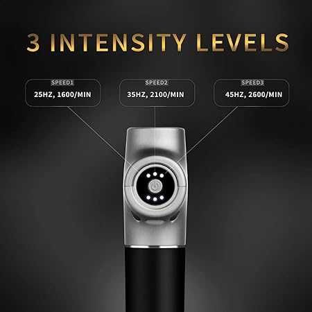 Професионален пистолет за мускулен масаж BodyLand Дълбокотъканен Тих