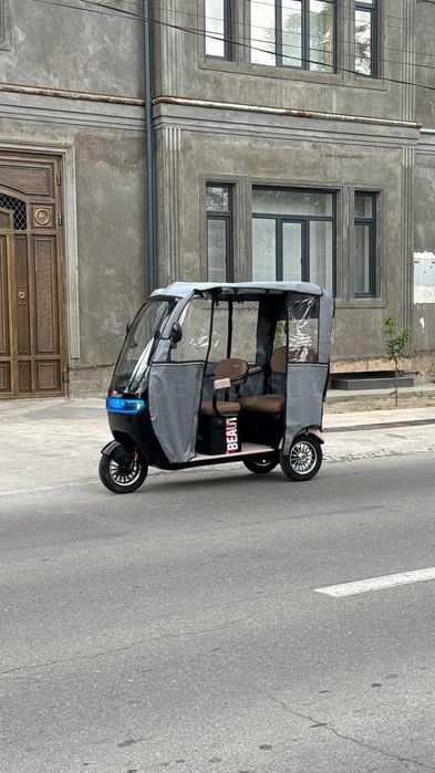 Пассажирский трицикл рикша Skillmax X8 — для взрослых и пожилых