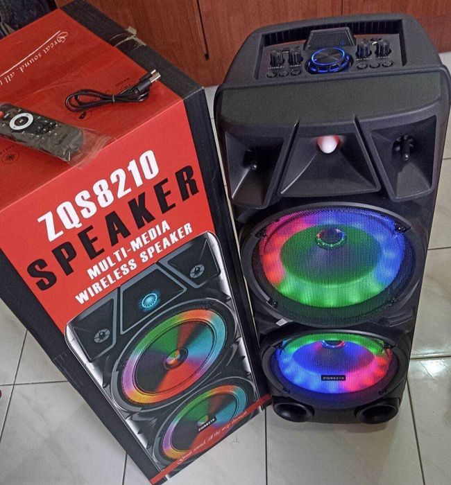 Караоке Big Boss Bluetooth колонка с микрофон ZQS 8210