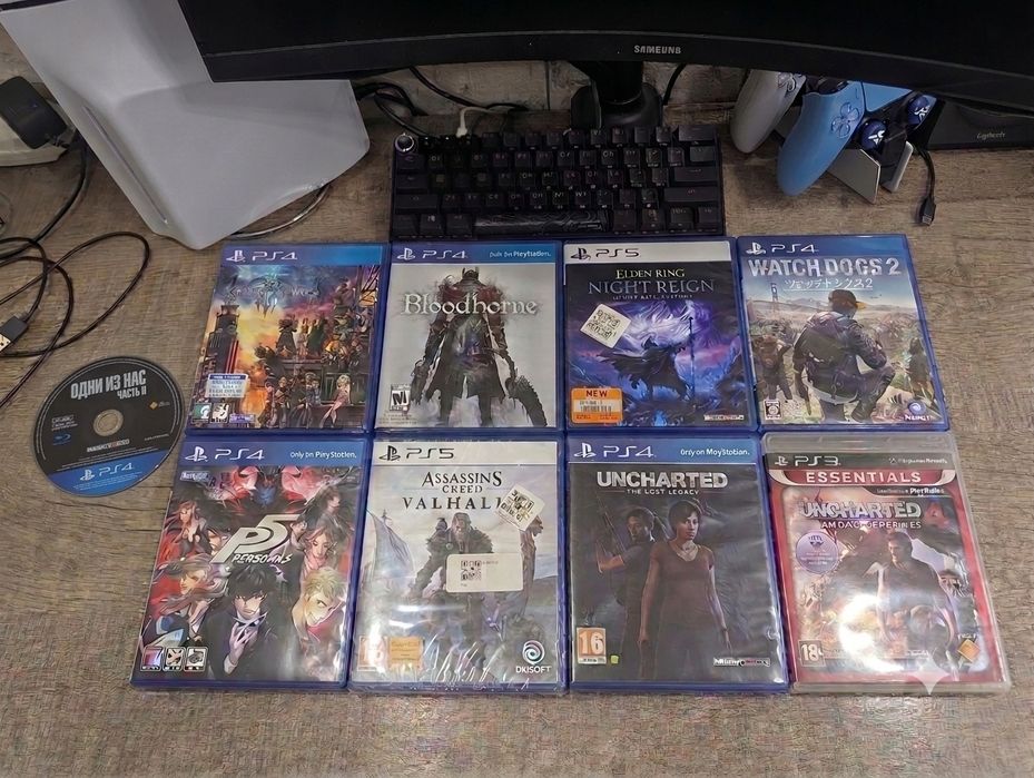 Диски Playstation 4/5 и XBOX