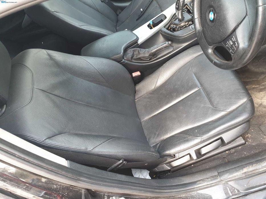 Interior Piele Scaune Stanga Dreapta Fata Fara Incalzire si Bancheta cu Spatar BMW Seria 3 F30 Berlina Sedan 2011 - 2019 [K6671]