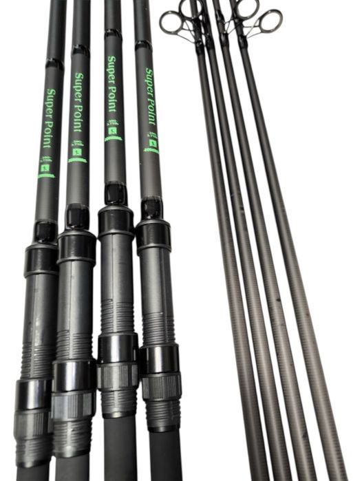 SET 4 Lansete ROBINHAN Super Point 3.9m, 3.75Ibs 2 segmente