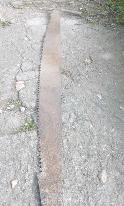 Стар ръчен трион-Жага