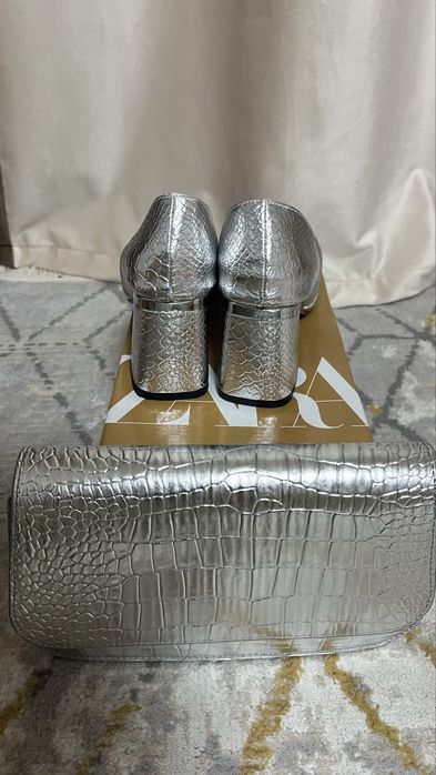 Туфли серый Zara