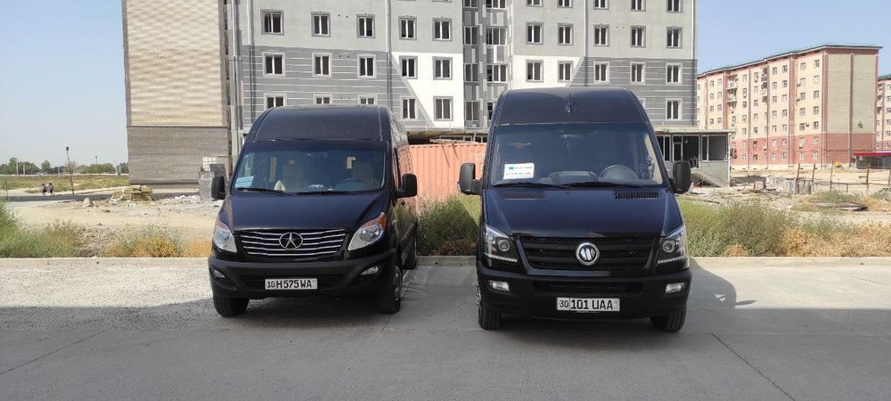 Mikroavtobus xizmatlari O'zbekiston bo'ylab sayoxat