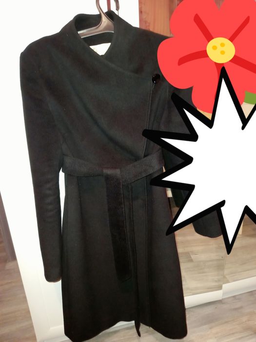 Продам пальто чёрное