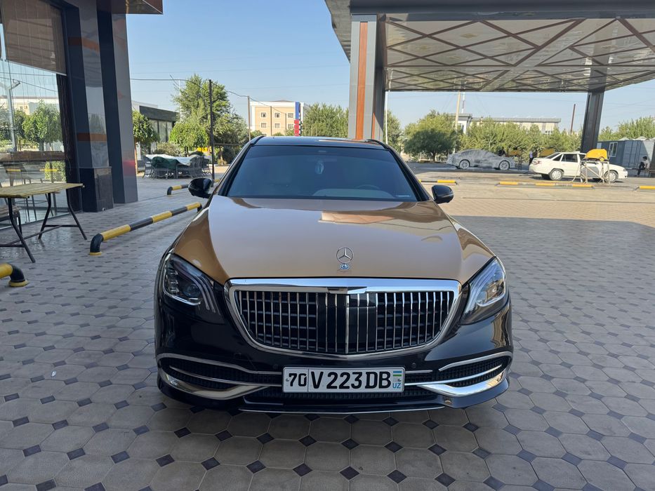 Mercedes 222 qilingan