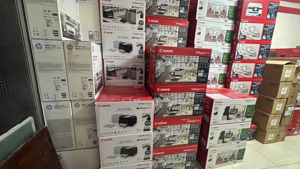 Оқ-қора МФУ Canon PIXMA GM4040: краска қуйиладиган тежамкор