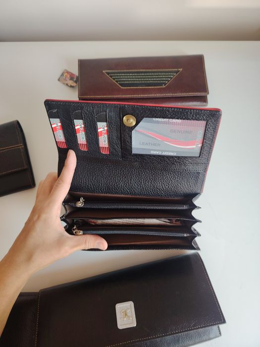 Продам кожаные кошельки из Индии.