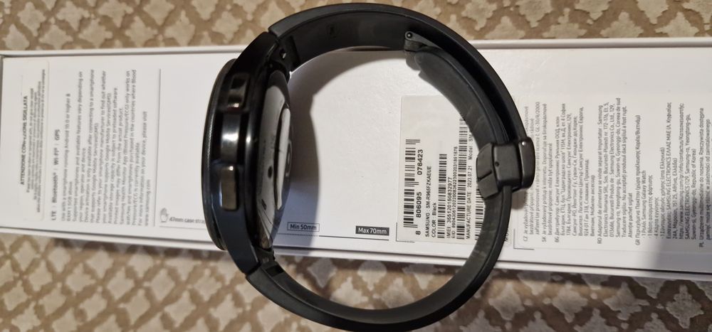 Galaxy watch 6 clasic 47mm Lte,gps,wifi,la cutie full