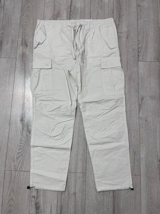 Blugi albi regular fit H&M
