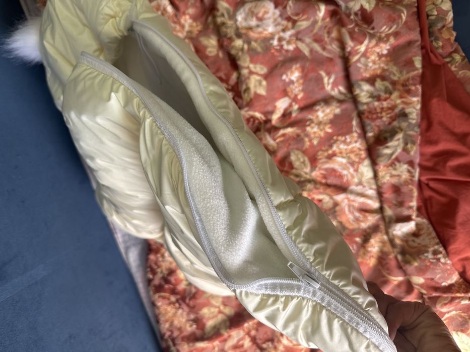 Конверт зимний для новорожденных