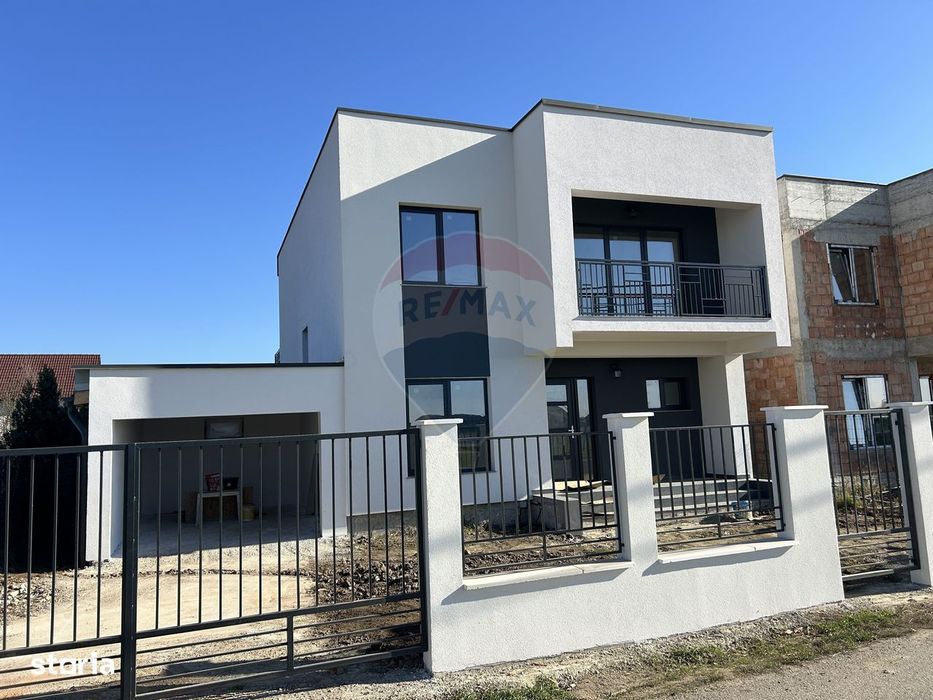 Casă moderne cu 4 camere de vânzare in SASAR / 5 ari teren / utilitati