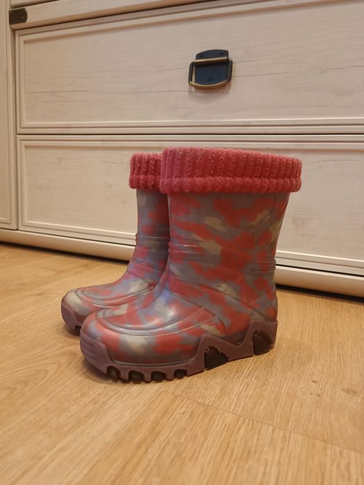 Сапоги резиновые для девочки