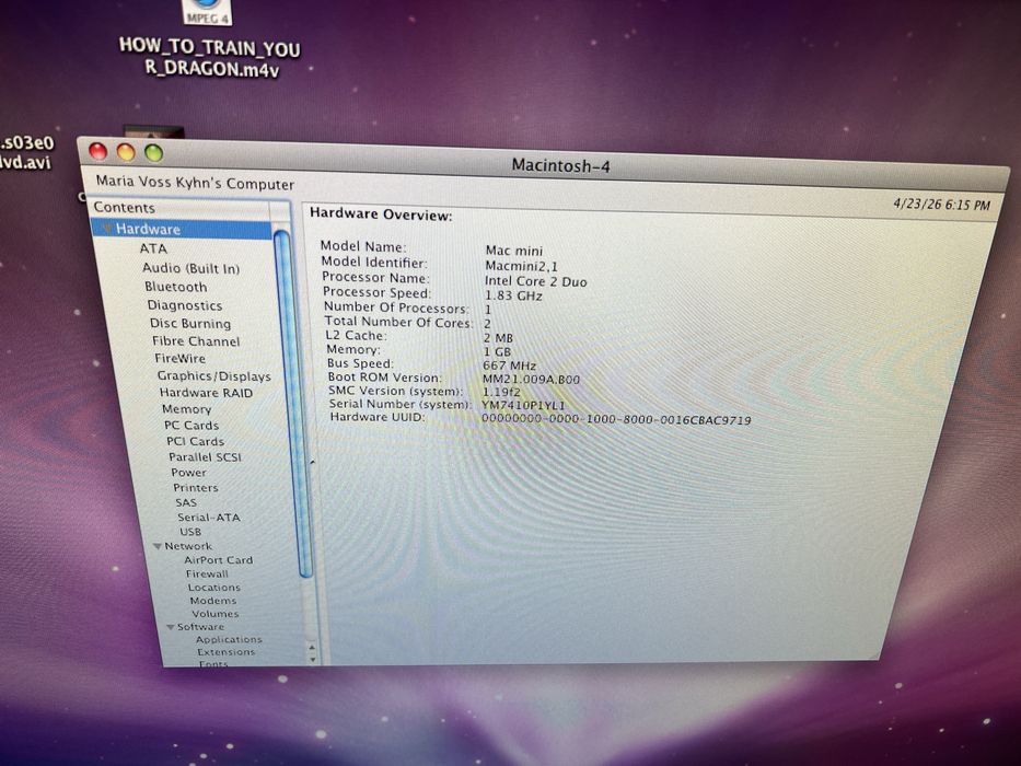 Macmini varianta 1.1 si 2.1
