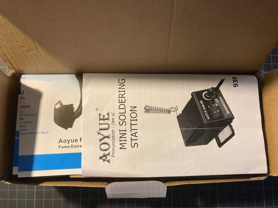 Mini Stație de lipit termostatată Aoyue 938 ESD SAFE Weller