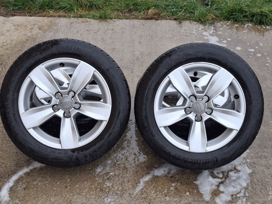 Set jante aliaj cu anvelope 185 60 16 5x100