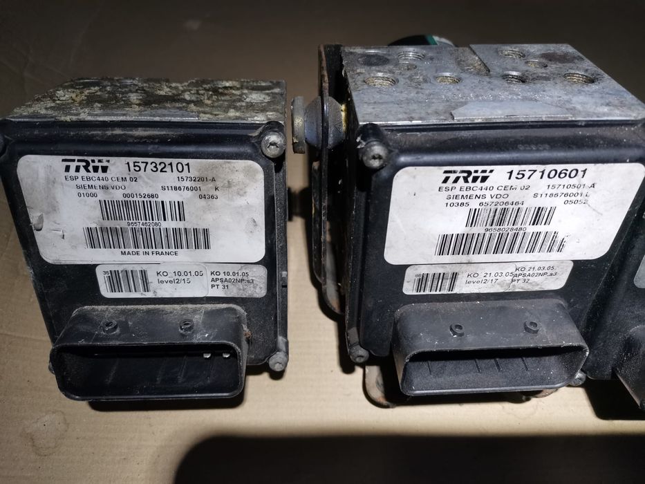 Modul unitate pompa ABS  15732101 / 15710601 / 15710605  peugeot 407