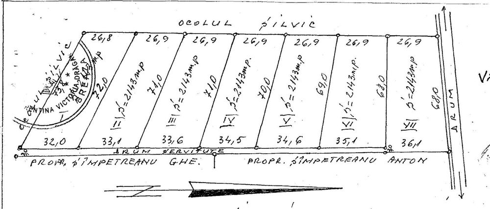 Terenuri intravilan Valea Doftanei 800m2 / 1005m2
