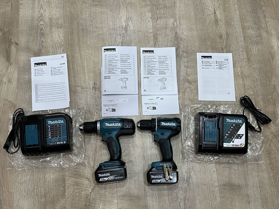 Промоция! Инструменти MAKITA / DDF453/ DDF485 / DC18RC / DC18SD