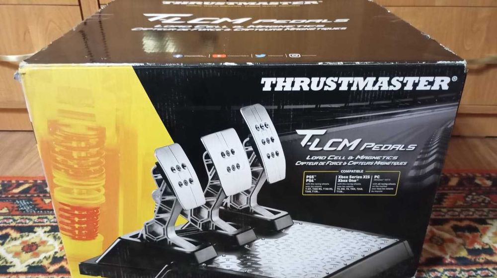 Педальный блок Thrustmaster T-LCM