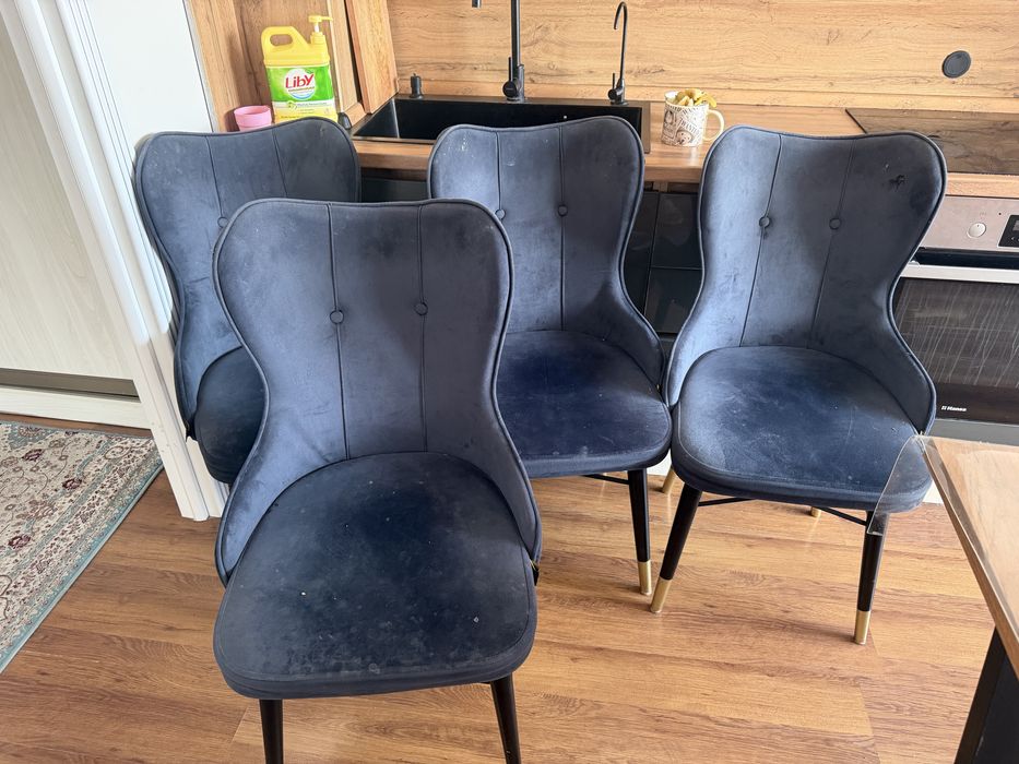 5 штук стулья б/у