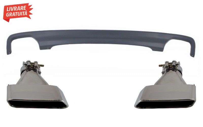 Difuzor de aer cu evacuare dubla BMW F10 F11 Seria 5 (2011-2017) 550I