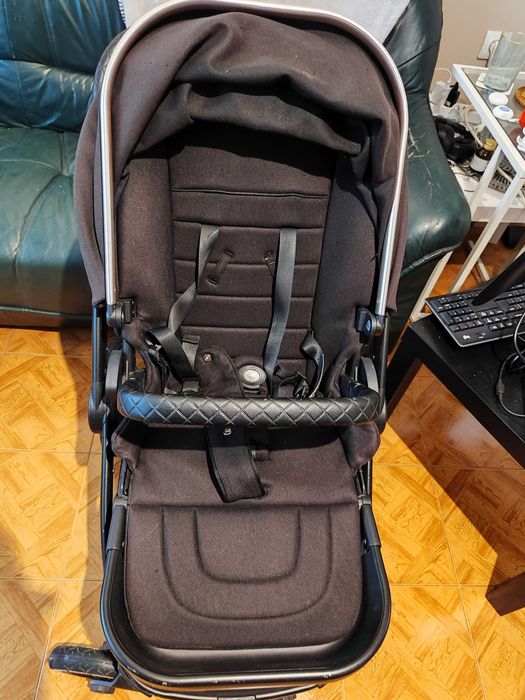 Детска количка 3 в 1 moon ReSea Sport (black)